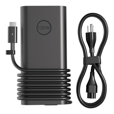 130W USB C Charger for Dell Xps 15 16 17 9640 9500 9510 9520 9530 9575