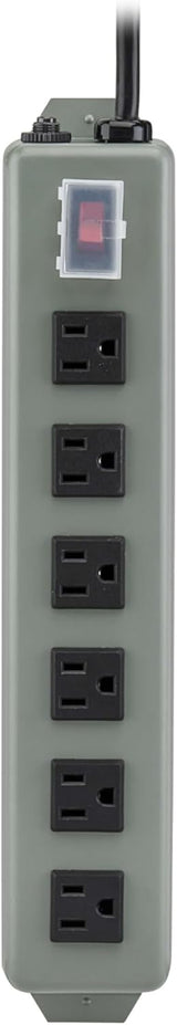 Tripp Lite UL24RA-15 Waber Industrial Power Strip 6 Right-Angle Outlet