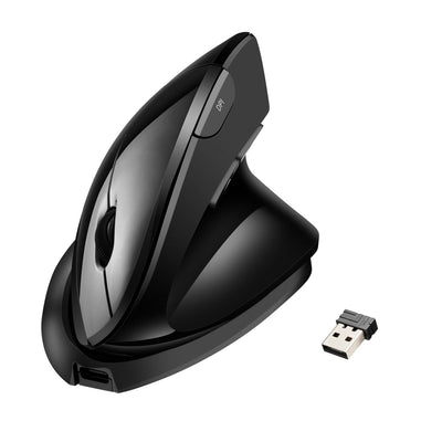 Adesso iMouse V30 Wireless Adjustable Vertical Ergonomic Mouse with Cu