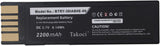 Batterie de remplacement pour Zebra DS3600, EVM, LI3600, LI3678, LS3600, LS3