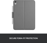 Logitech Slim Folio Keyboard Case for iPad (10th gen & A16) with Integ