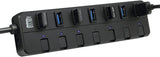 7-ports USB 3.0 Hub with 5V2A