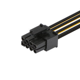 J&D 6 Pin to 8 Pin PCIe Express (PCIe) Graphics Video Card Power Cable