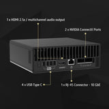 MSI EdgeXpert AI Supercomputer Desktop, ARM CPU, NVIDIA GB10 Grace Bla