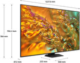 SAMSUNG 55-Inch QLED 4K Q80D Series Quantum HDR+, 120 Hz Refresh Rate,