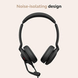 Micro-casque filaire Jabra Evolve2 30 SE (version 2025) à double écouteur avec microphone