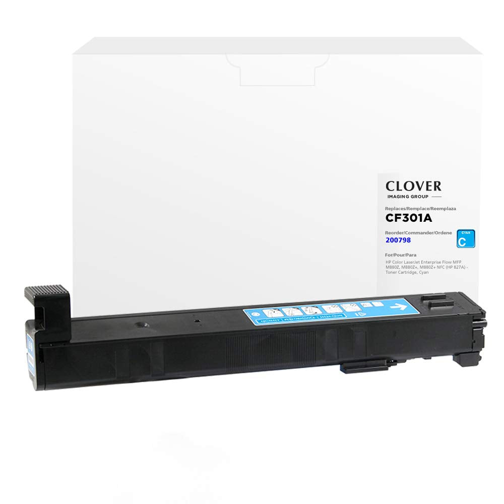 CIG 200798 Remanufactured Cyan Toner Cartridge for HP 827A
