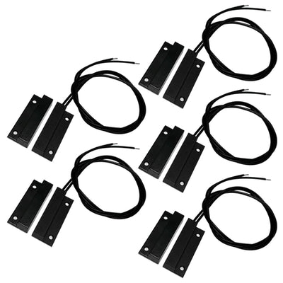 5 Sets Surface Mounted NC Magnetic Contacts Switch for Door/Window Ala