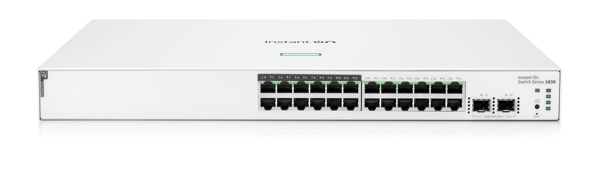 Aruba Instant on 1830 24G 12P CLASS4 POE 2SFP 195W Switch