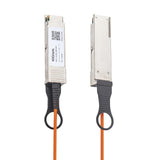 10Gtek 40G QSFP+ AOC Cable - 40GBASE Ethernet Active Optical Cable, QD