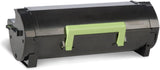 Lexmark 50F1X00 Extra High Yield Return Program Toner Black
