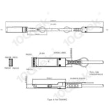 100GBASE-LR4 QSFP28 Transceiver for Dell