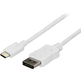StarTech.com 6ft/1.8m USB C to DisplayPort 1.2 Cable 4K 60Hz - USB-C t