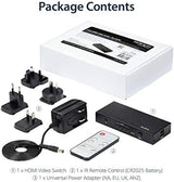 StarTech.com HDMI 2.0 Switch - 4 Port - 4K 60Hz - HDMI Automatic Video