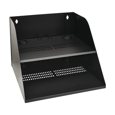 Tripp Lite Wall-Mount Double Shelf for Small IT Equipment Like Routers