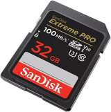 SanDisk 32GB Extreme PRO SDHC UHS-I Memory Card - C10, U3, V30, 4K UHD