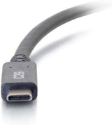 C2G Câble Vidéo USB-C 3.0 vers USB-A 3 Pieds Noir (28831) Type C