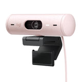 Logitech Brio 500 Full HD Webcam with Auto Light Correction,Show Mode,
