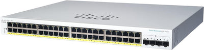 Cisco Business CBS220-48T-4G Smart Switch | 48 ports GE | 4 ports SFP 1G | 3-