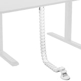 VIVO Vertebrae Cable Management Kit, Height Adjustable Desk Quad Entry