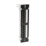 Tripp Lite Cat5/Cat5e Wall-Mount PoE-Plus Compliant Patch Panel 12-Por