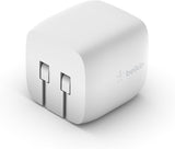 STARTECH 30W USB-C WALL CHARGER - PORTABLE GAN CHARGER W/ POWER DELIVERY - 6FT CABLE - USB C POWER ADAPTER W/ FAST CHARGING - USB-C CHARGER