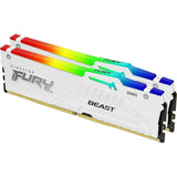 Kingston Fury Beast White RGB 64GB (2x32GB) 6000MT/s CL36 DDR5 Expo DI
