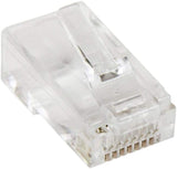 StarTech.com Cat5e RJ45 Stranded Modular Plug Connector - 50 Pkg - Bul