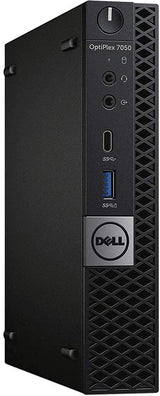 Dell Optiplex 7050 Micro DT, Intel I7-6700T, 32GB Memory, 1TB SSD, WiF