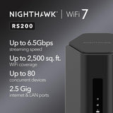 Routeur WiFi 7 BE6500 Netgear Nighthawk RS200
