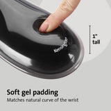 Duo Gel Wave Keyboard Wrist Rest