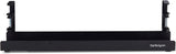 StarTech.com Under Desk Cable Management Tray, Length Adjustable, Clam