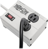 Tripp Lite Isobar 2 Outlet Surge Protector Power Strip, 6ft Cord, Righ