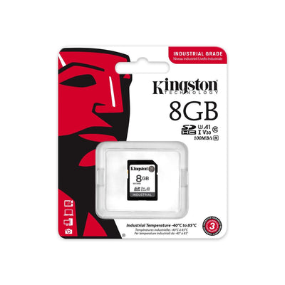 Kingston Industrial SD Card, Up to 100MB/s, High Endurance, UHS-I U3 V