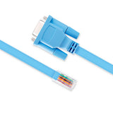DTECH 6 Feet DB9 to RJ45 Console Cable 9 Pin Female Serial RS232 Port