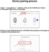 USB Dongle Unifying Receiver for Mouse and Keyboard Compatible for Any