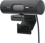 Logitech Brio 505 Full HD webcam with auto light correction, auto-fram