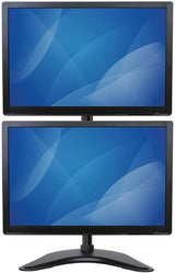 StarTech.com Vertical Dual Monitor Stand - Supports Monitors 13” to 27