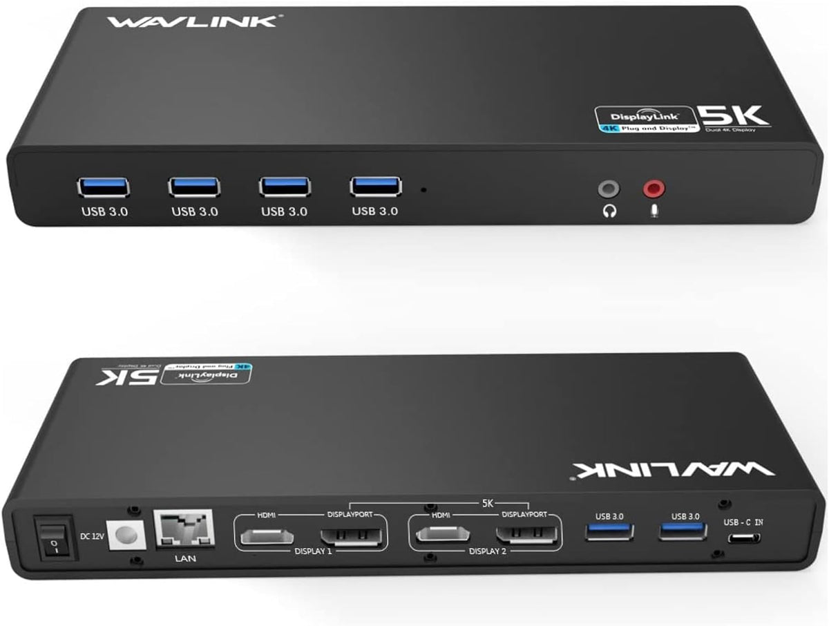 USB-C Docking Station, 4K, Chromebook