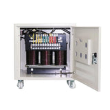 4 kVA 3 Phase Isolation Transformer, Dry Type Copper Winding, Step Up/