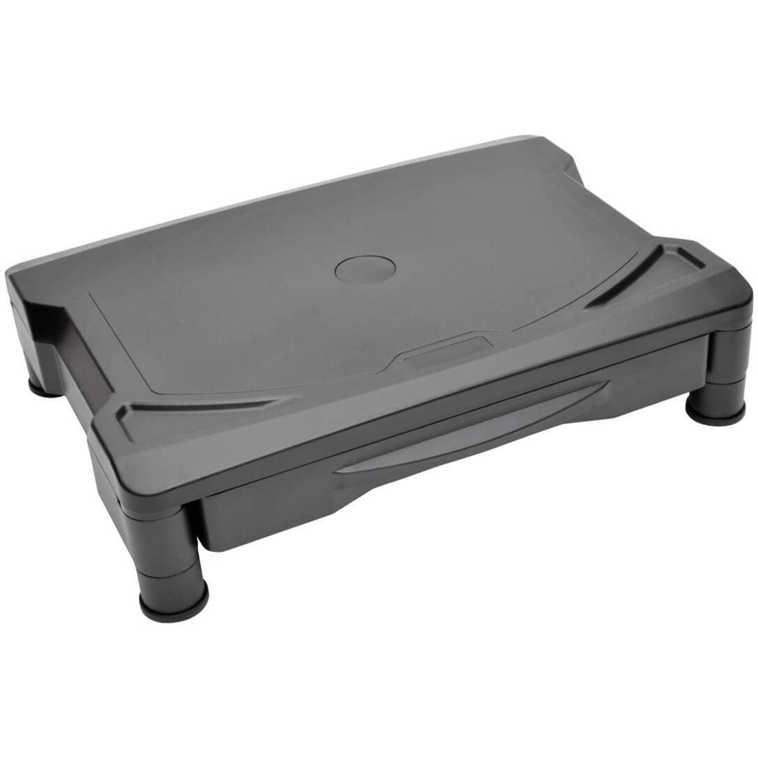 Tripp Lite LCD Display TV Monitor Riser Stand with Storage Drawer, Rai