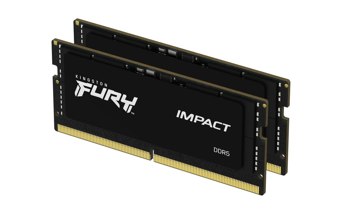 Kingston Fury Impact XMP 32GB 6400MT/s DDR5 CL38 SODIMM (Kit of 2) SOD