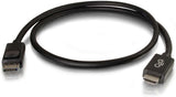 C2G / Cables to Go 54326 DisplayPort Male to HD Male Adapter Cable, Bl