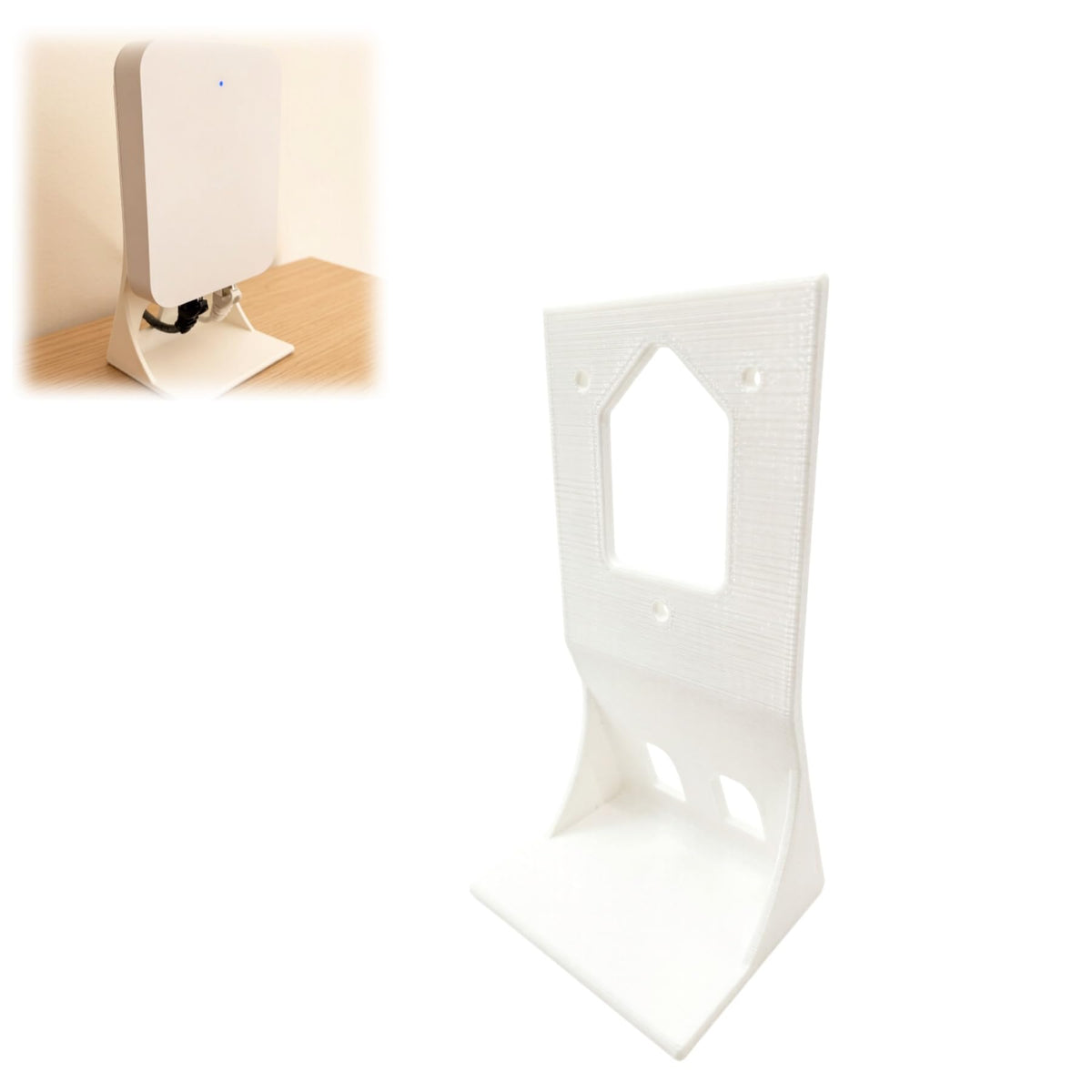 Support de Bureau Compatible avec Ubiquiti U7-IW/U6-IW/HD, Support de Comptoir