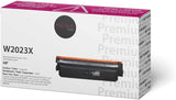 Remplacement pour HP W2023X (414X) à haut rendement noir