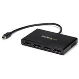 StarTech.com 4-Port Multi Monitor Adapter - Mini DisplayPort to Displa