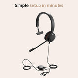 Micro-casque Jabra Evolve 20 Mono USB-C