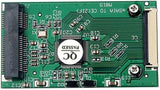 Adaptateur SSD mSATA vers CE ZIF Mini PCI-E SSD mSATA vers connecteur 40 broches 1,8 pouce