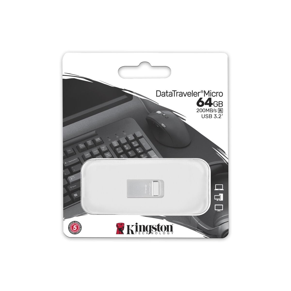 Clé USB Kingston DataTraveler Micro 64 Go