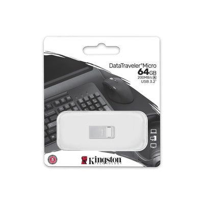 Kingston DataTraveler Micro 64GB USB Flash Drive